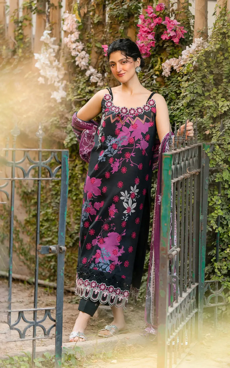 Asifa N Nabeel Pale Rose (GKL-01) Gulkari Summer 2025 - Image 2