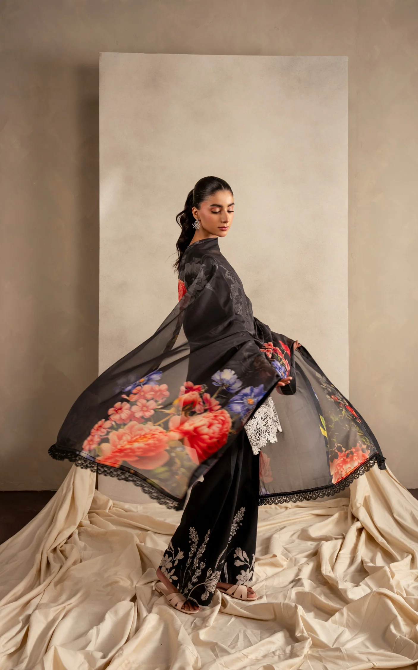 Asifa N Nabeel Wildflower Whimsy MSSL-06 Meraki Summer 2026 - Image 2