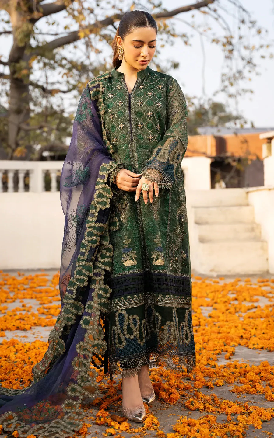 Asifa N Nabeel Zohra-(SEF25-04) Sunehri Eid Festive Collection 2025