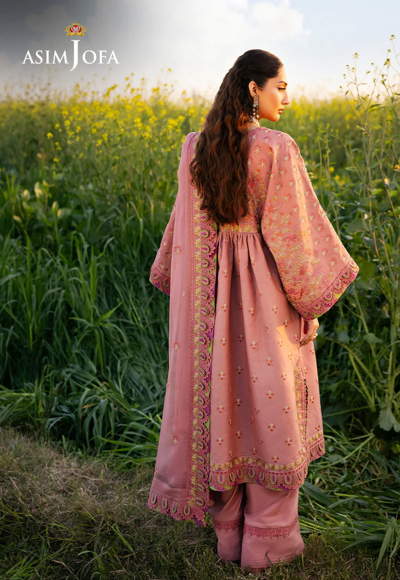 Asim Jofa AJELL-16 Luxury Lawn Collection 2025 - Image 2