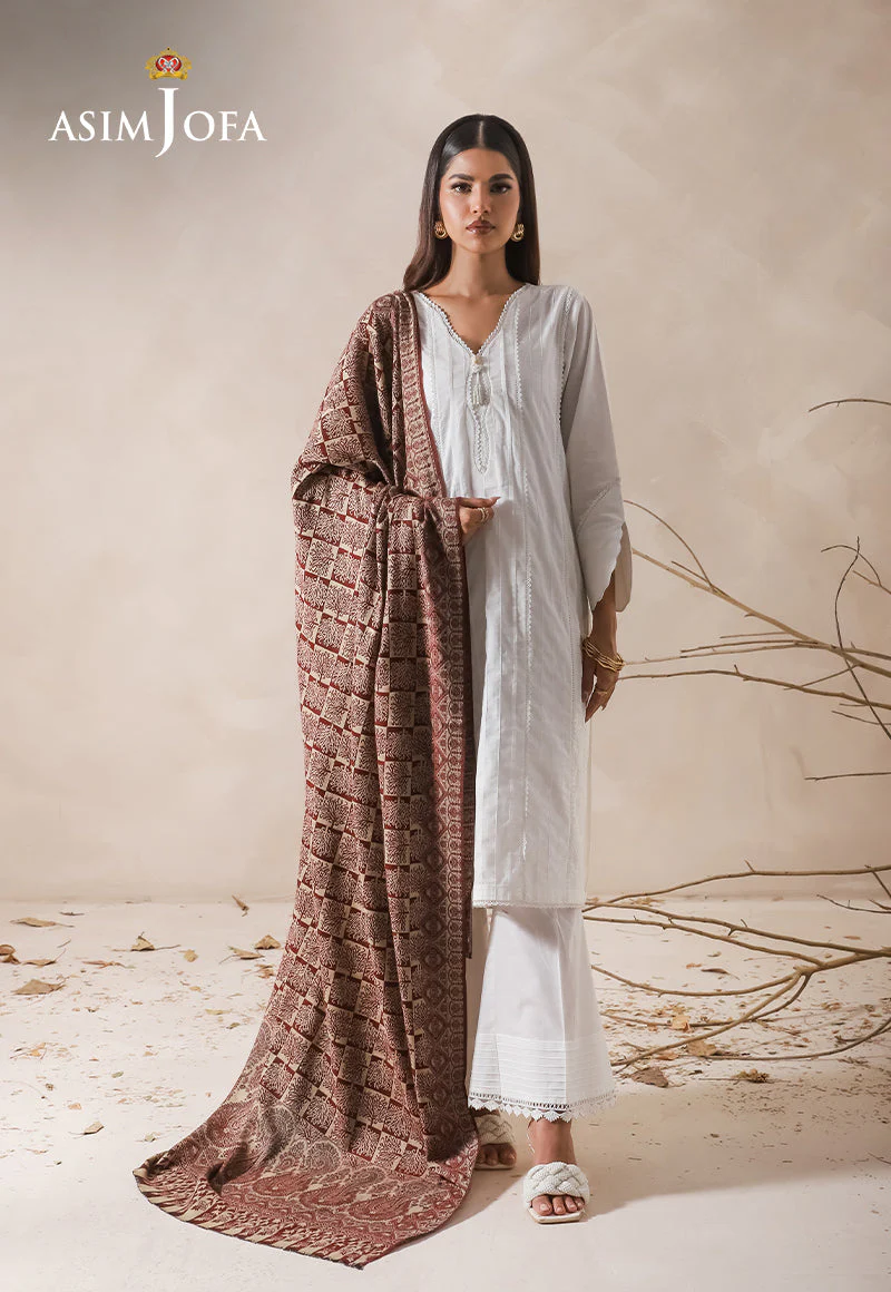Asim Jofa AJHS-02 Shawl 2024 - Image 2