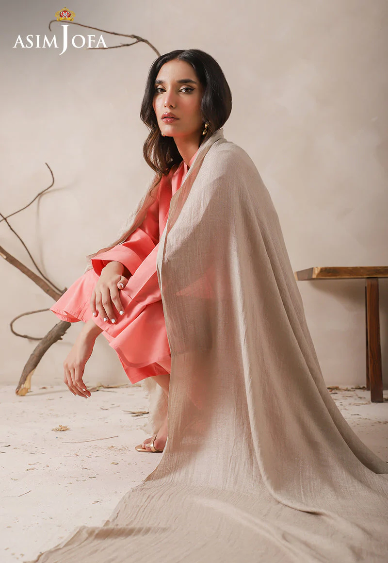 Asim Jofa AJHS-07 Shawl 2024 - Image 2