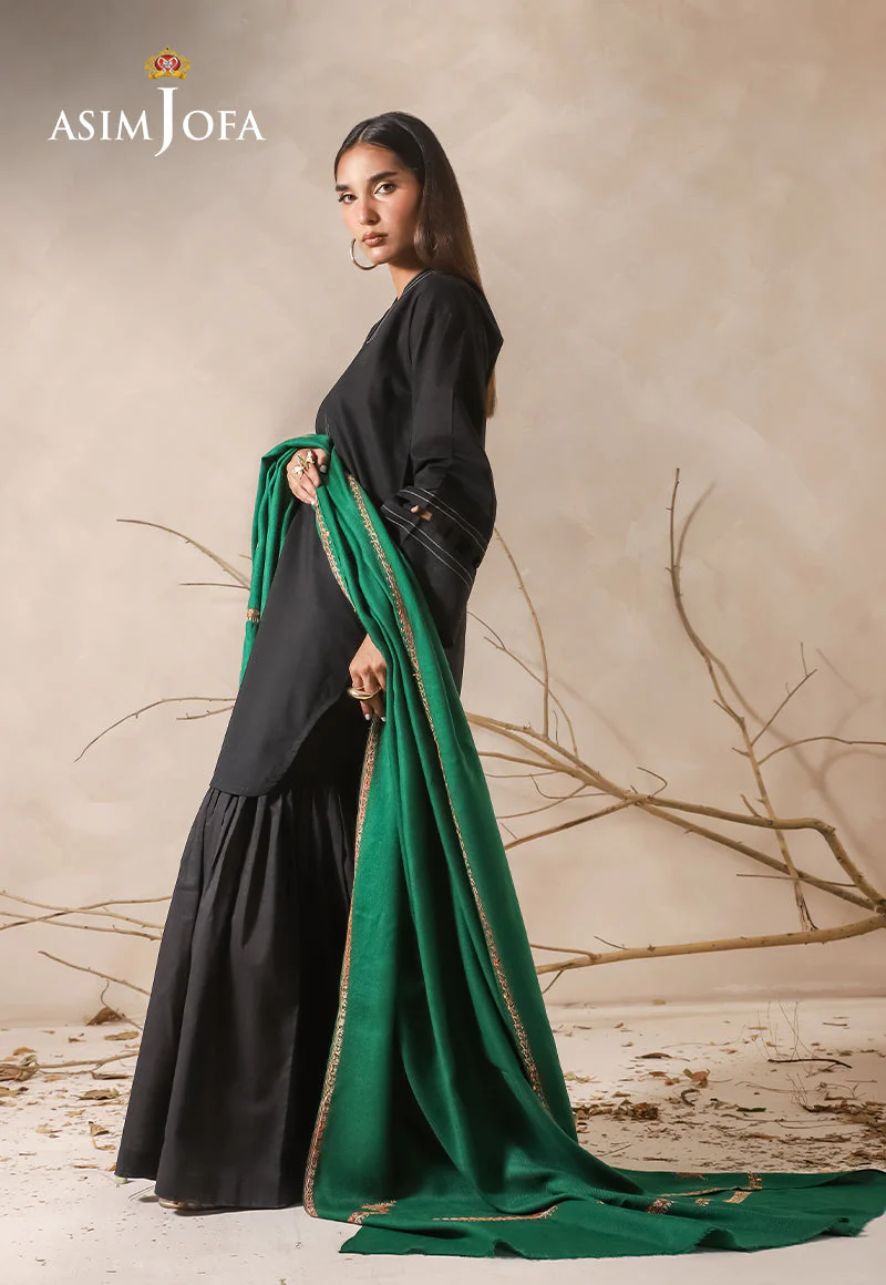 Asim Jofa AJHS-09 Shawl 2024 - Image 2