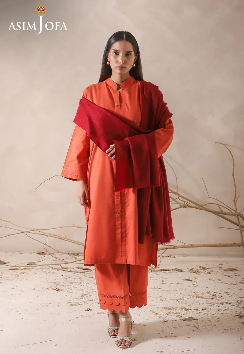 Asim Jofa AJHS-15 Shawl 2024 - Image 2
