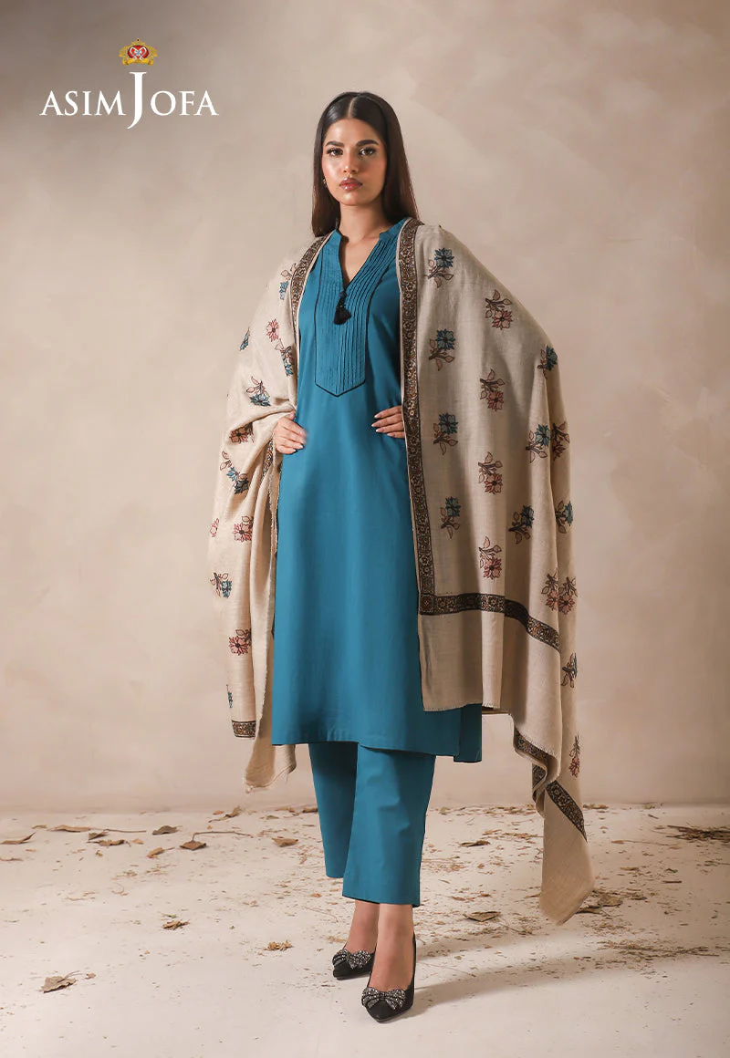 Asim Jofa AJHS-16 Shawl 2024 - Image 2