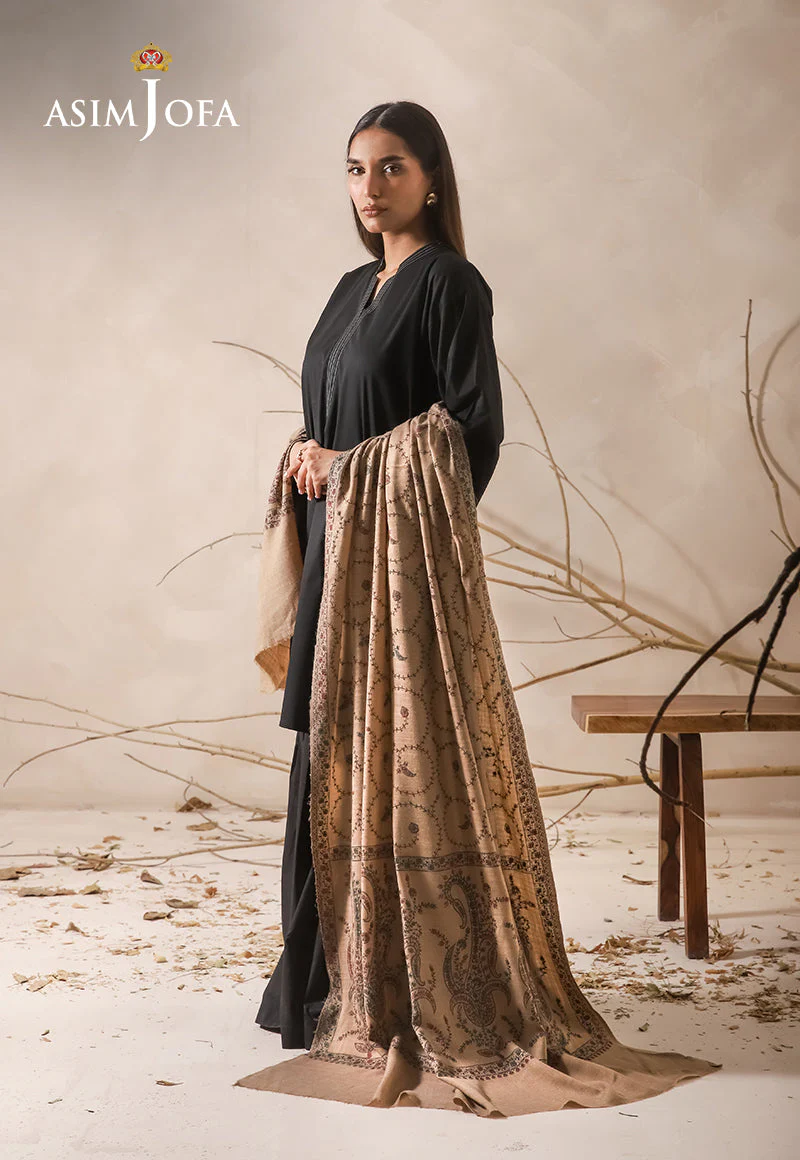 Asim Jofa AJHS-18 Shawl 2024 - Image 2