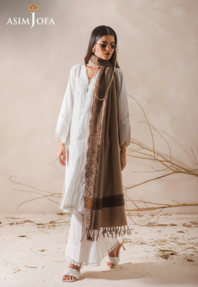 Asim Jofa AJHS-20 Shawl 2024 - Image 2