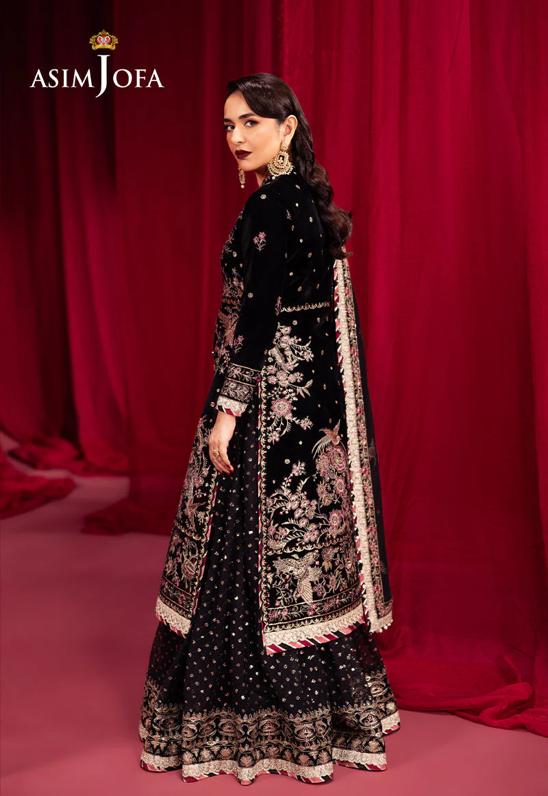 Asim Jofa AJMV-01 Makhmal Collection 2024 - Image 2