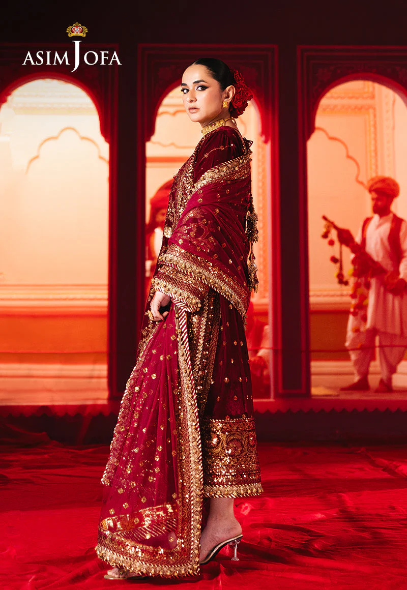 Asim Jofa AJMV-02 Makhmal Collection 2024 - Image 2
