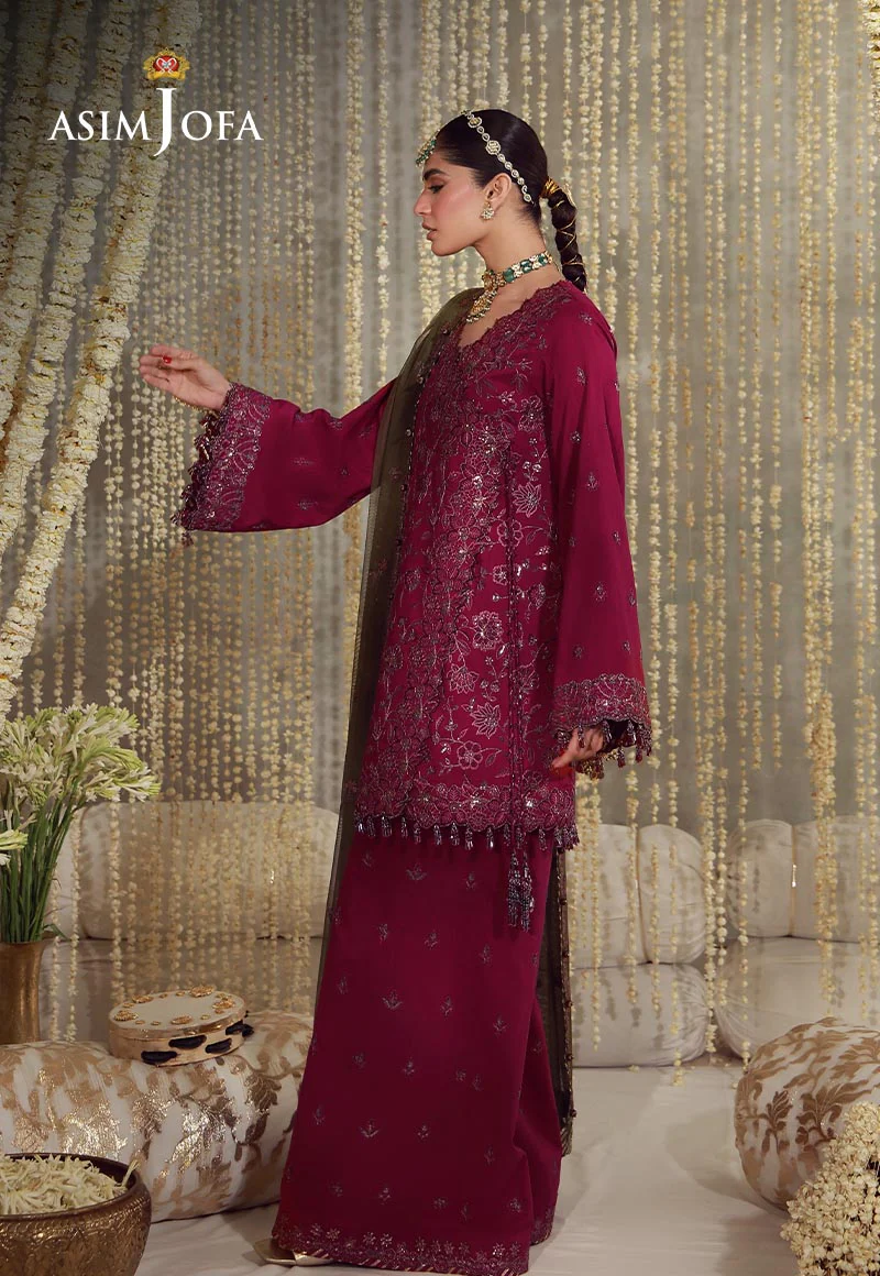 Asim Jofa AJULFE-06 AJ Luxury Festive 0 - Image 2
