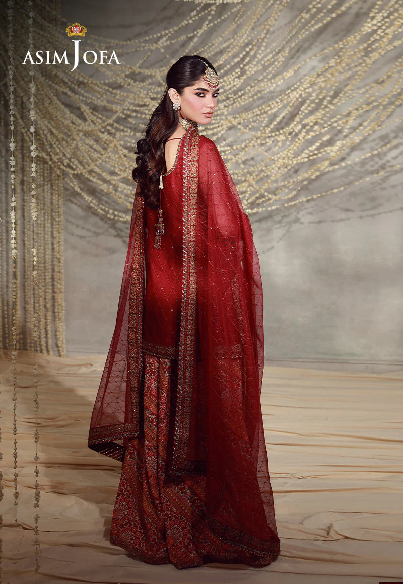 Asim Jofa AJULFE-08 AJ Luxury Festive 0 - Image 2