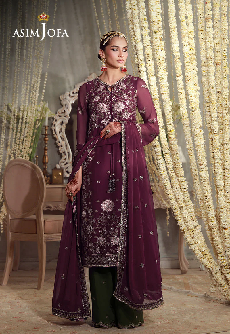 Asim Jofa AJULFE-11 AJ Luxury Festive 0 - Image 2