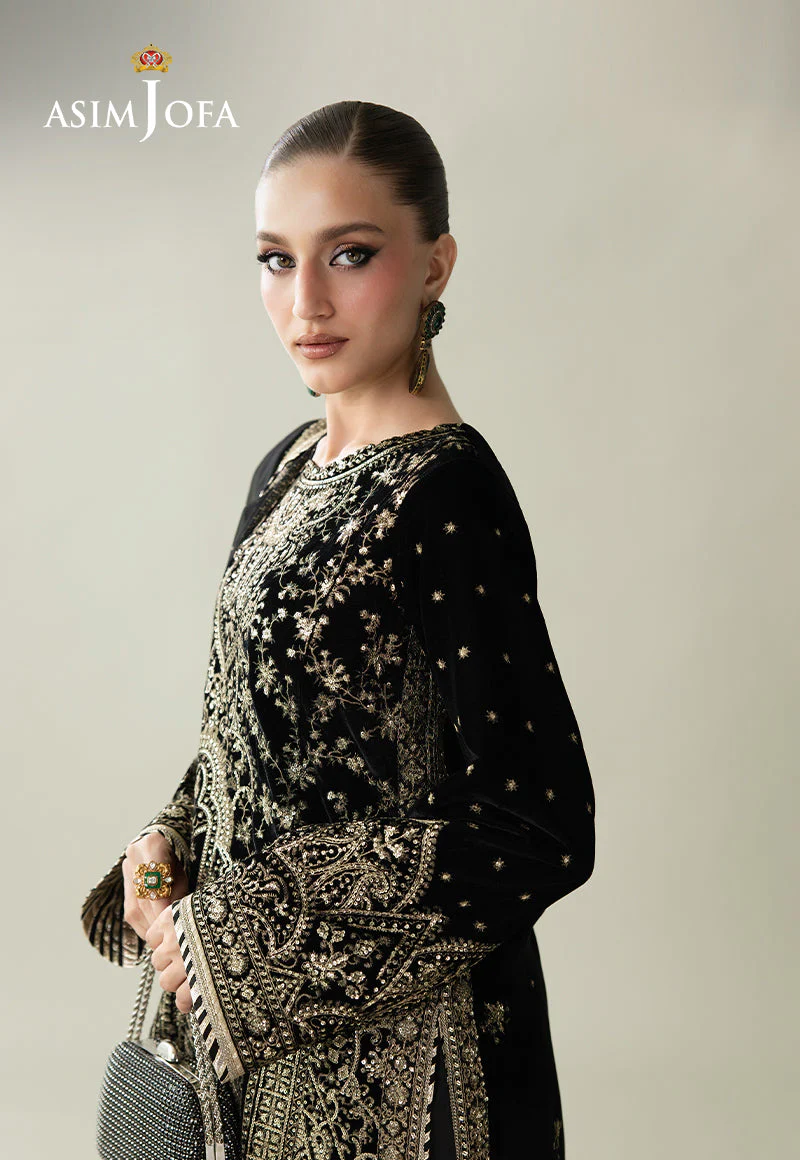 Asim Jofa AJULM-01 Makhmal Velvet Collection 2025 - Image 2