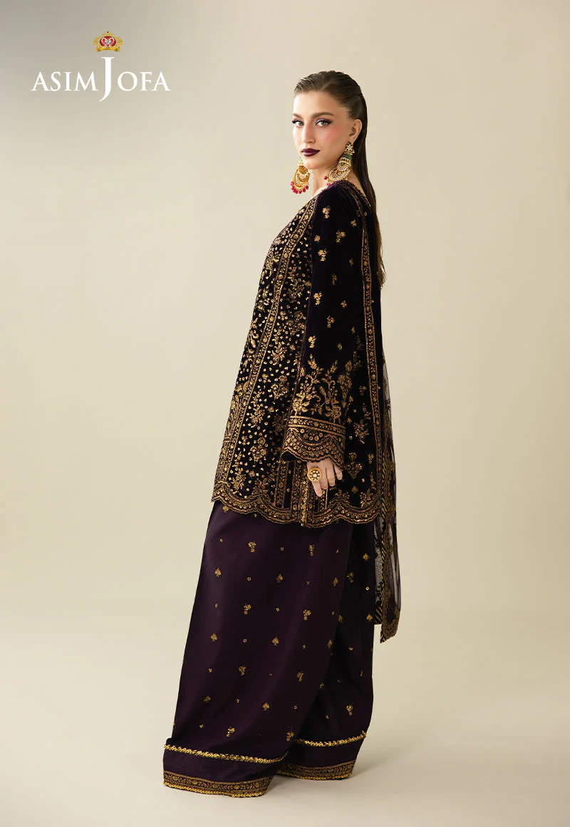 Asim Jofa AJULM-02 Makhmal Velvet Collection 2025 - Image 2