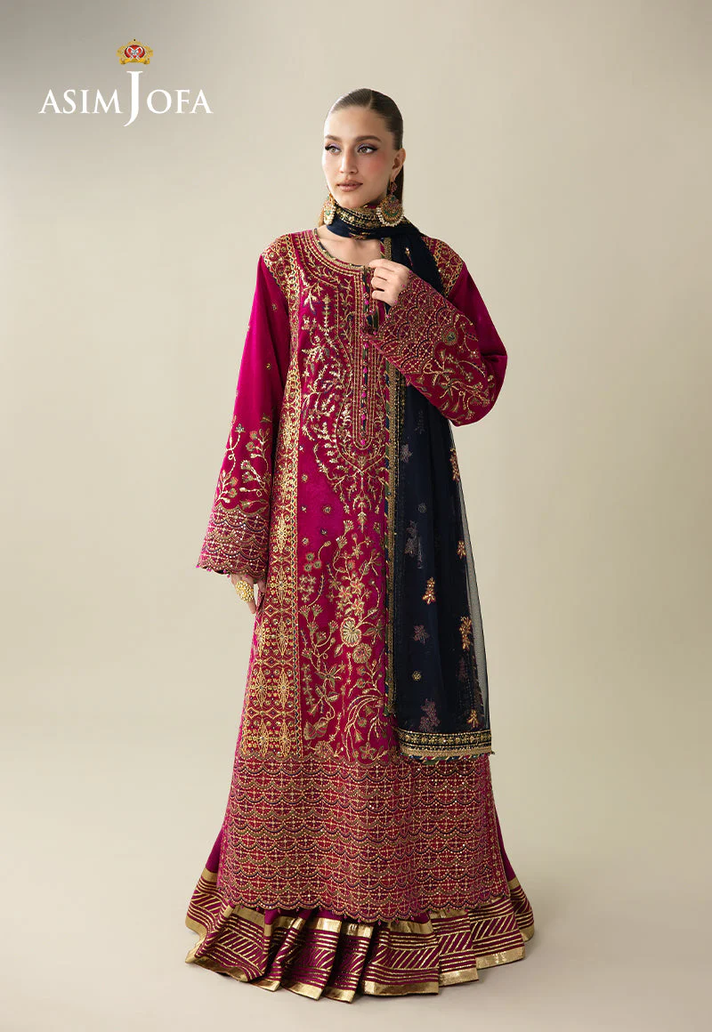 Asim Jofa AJULM-03 Makhmal Velvet Collection 2025