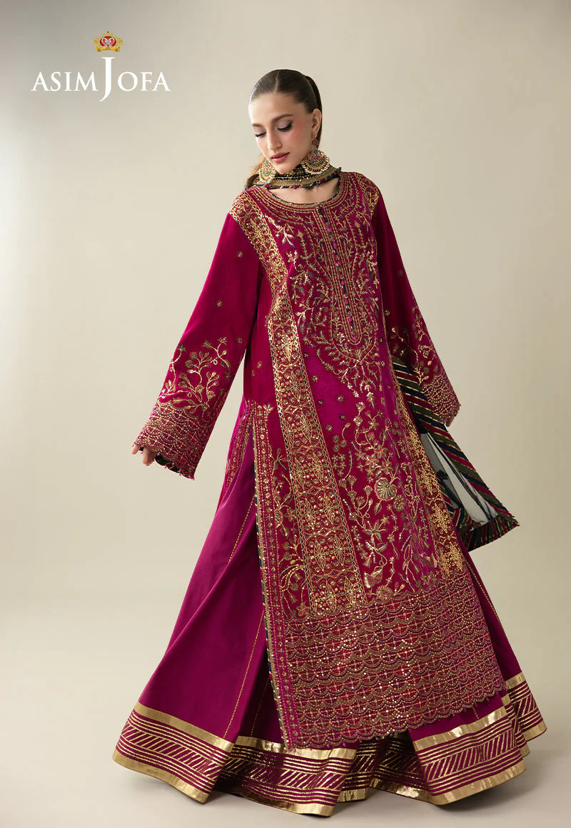 Asim Jofa AJULM-03 Makhmal Velvet Collection 2025 - Image 2