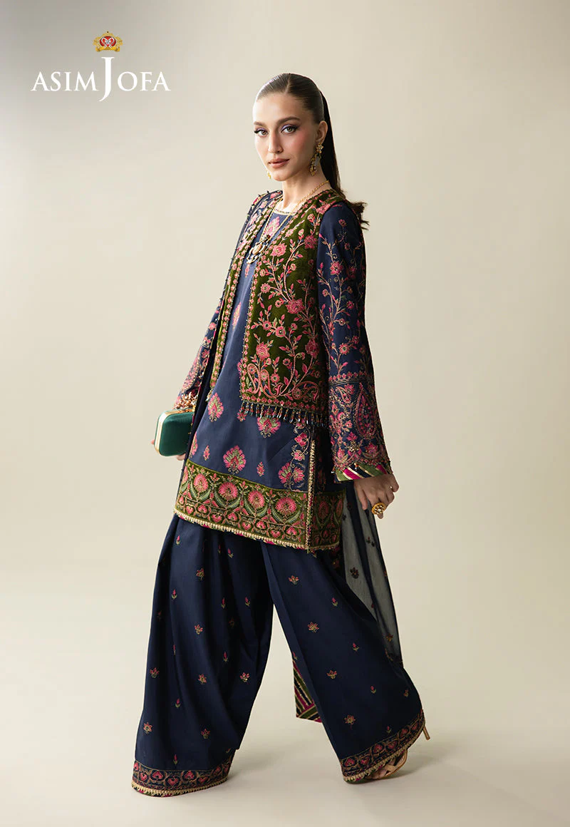 Asim Jofa AJULM-04 Makhmal Velvet Collection 2025 - Image 2