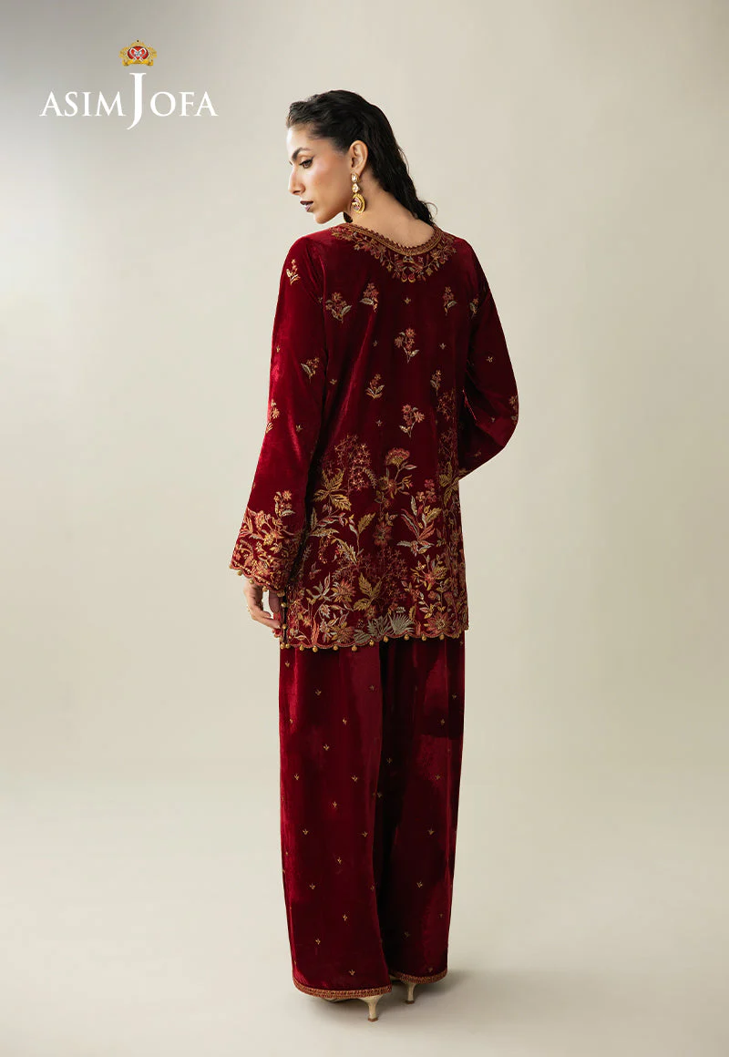 Asim Jofa AJULM-05 Makhmal Velvet Collection 2025 - Image 2