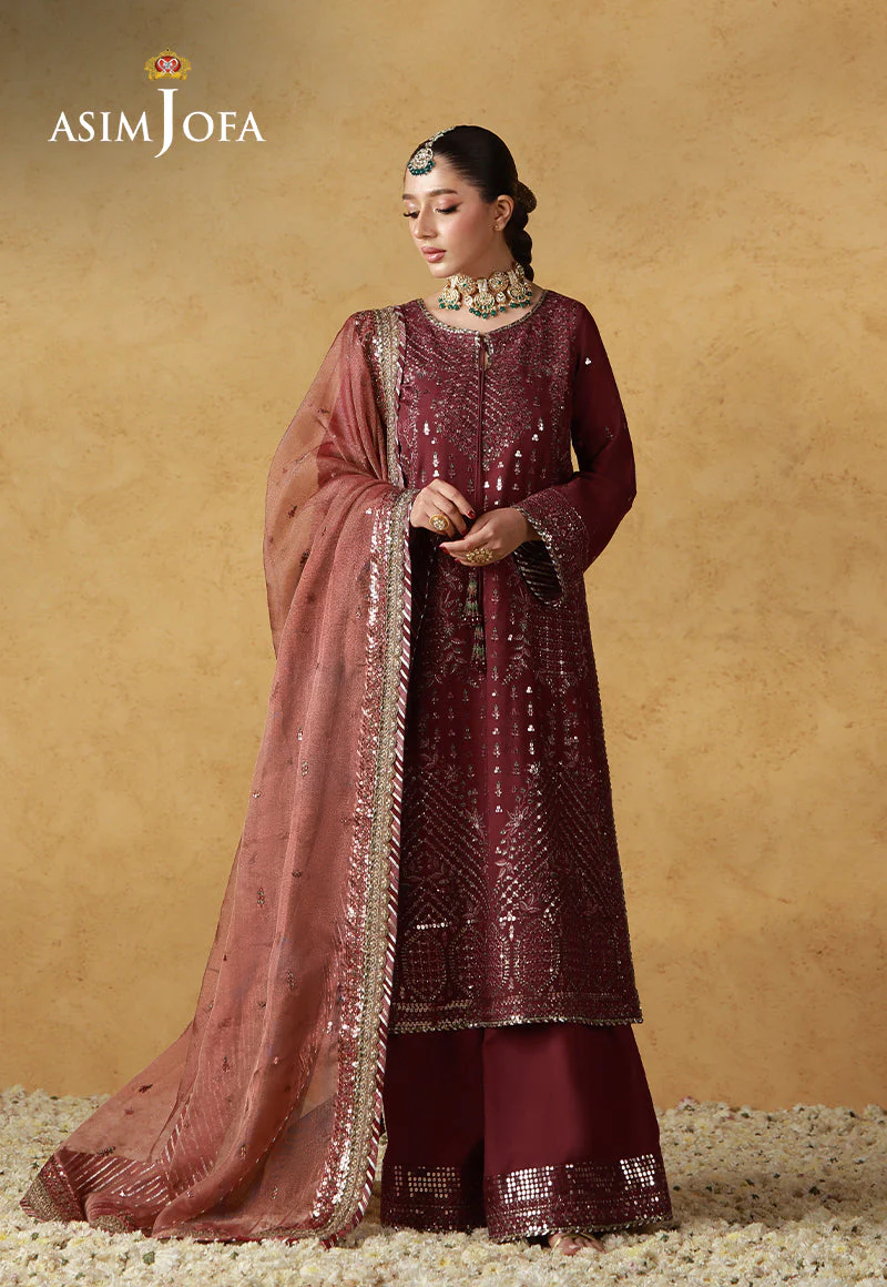 Asim Jofa AJULN-07 Silk Collection 2026 - Image 2
