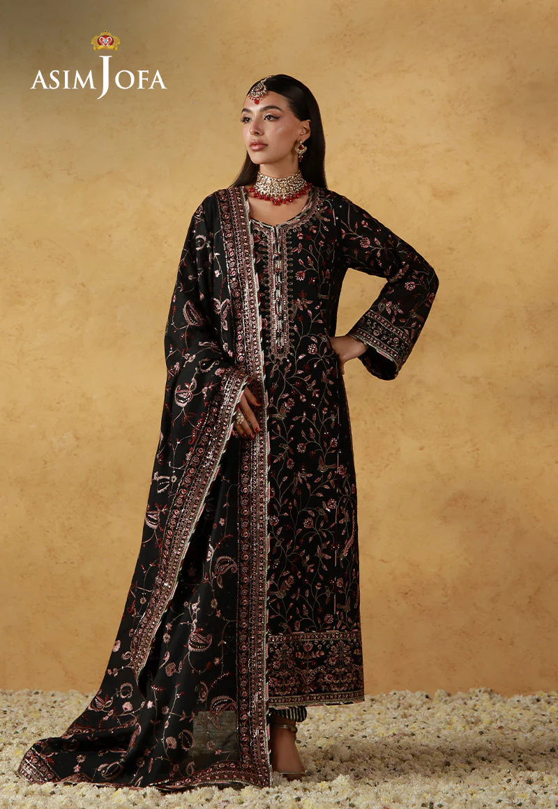 Asim Jofa AJULN-09 Silk Collection 2026 - Image 2