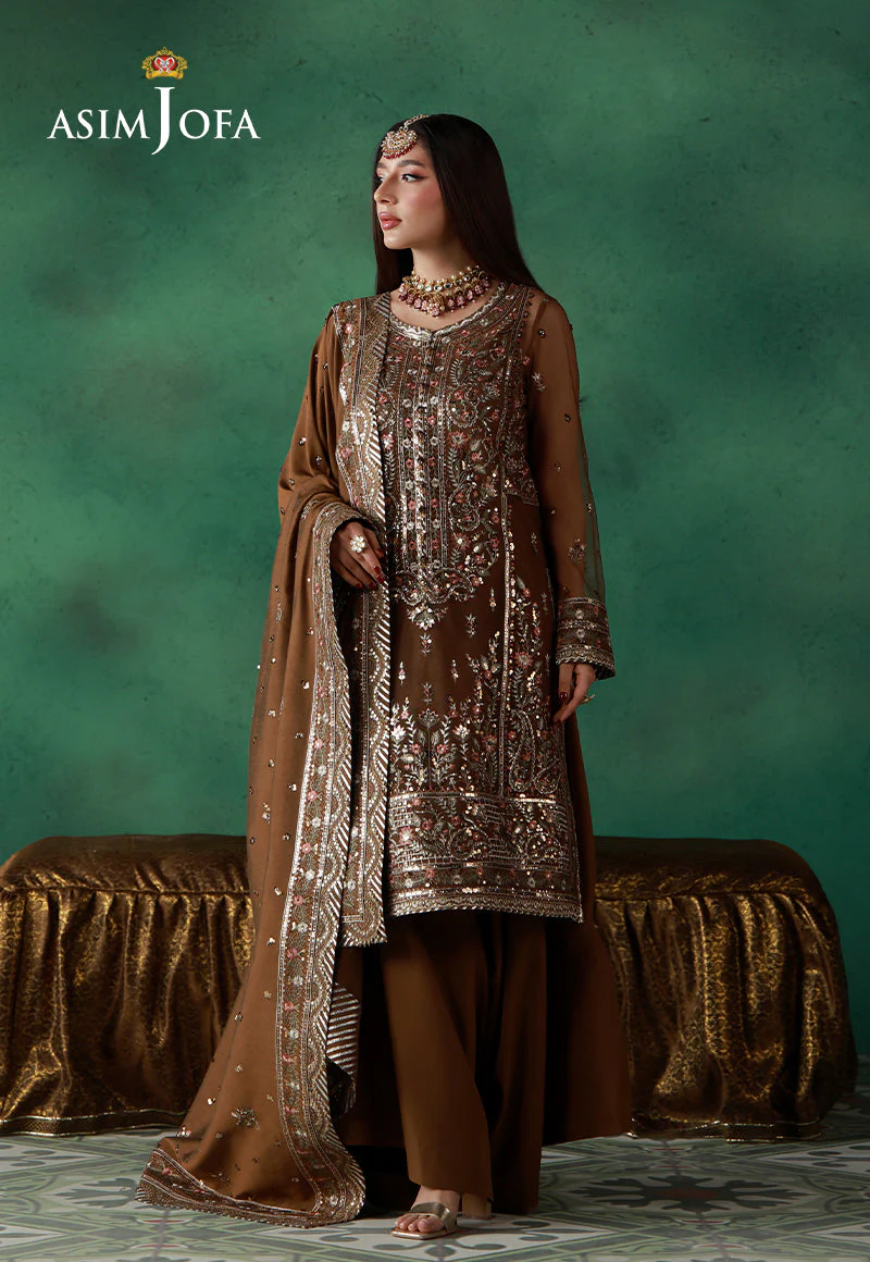 Asim Jofa AJULN-10 Silk Collection 2026 - Image 2