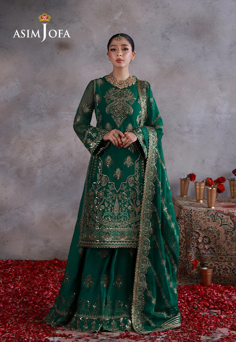 Asim Jofa AJULN-16 Silk Collection 2026 - Image 2