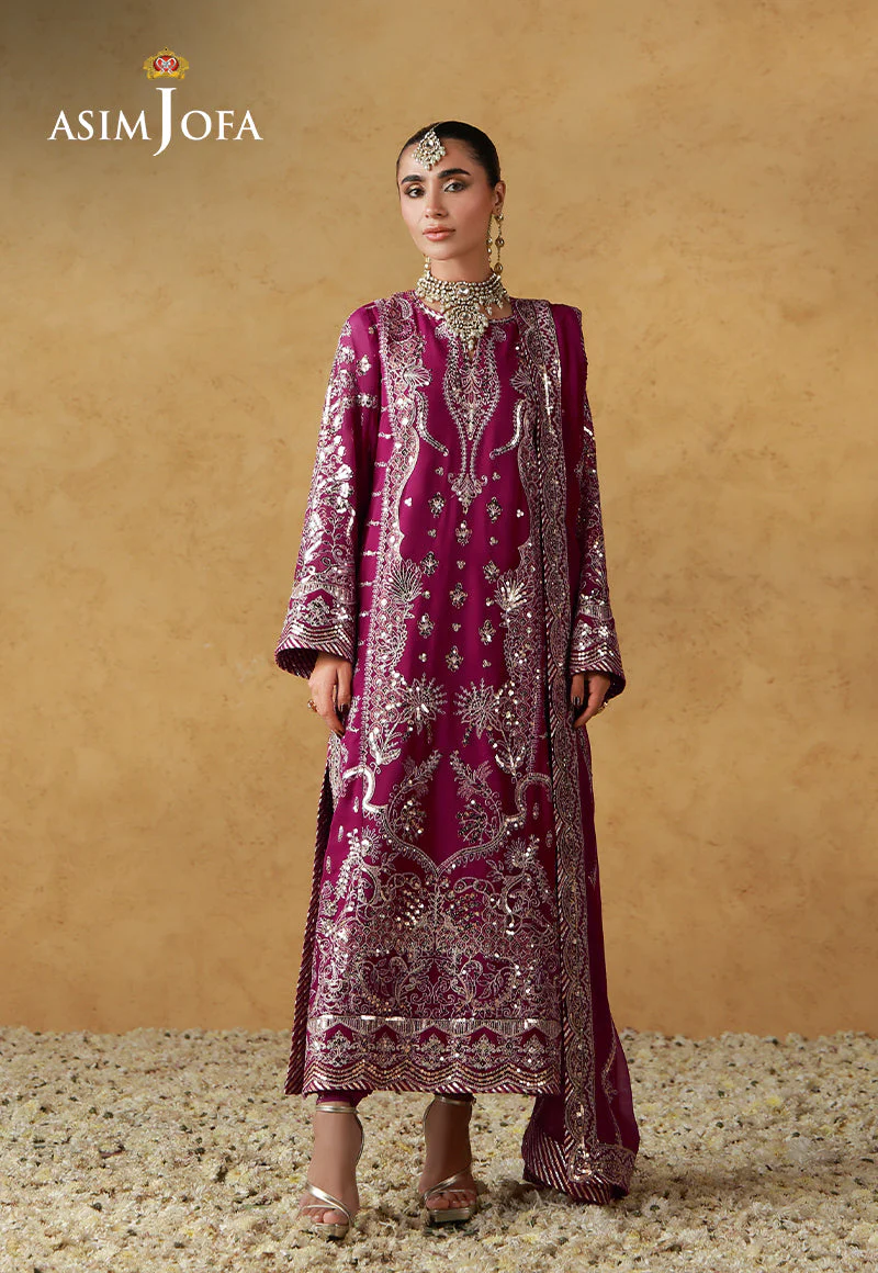 Asim Jofa AJULN-21 Silk Collection 2026 - Image 2