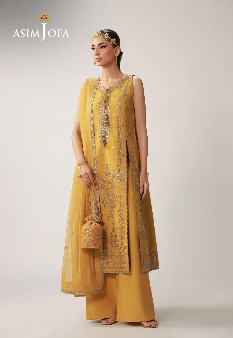 Asim Jofa AJULO-09 Layaan Festive Collection 2025 - Image 2