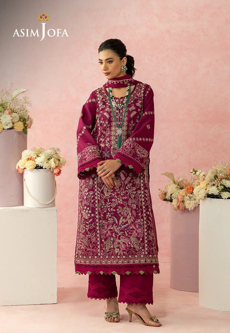 Asimjofa AJULW-02 Luxury Lawn 2026
