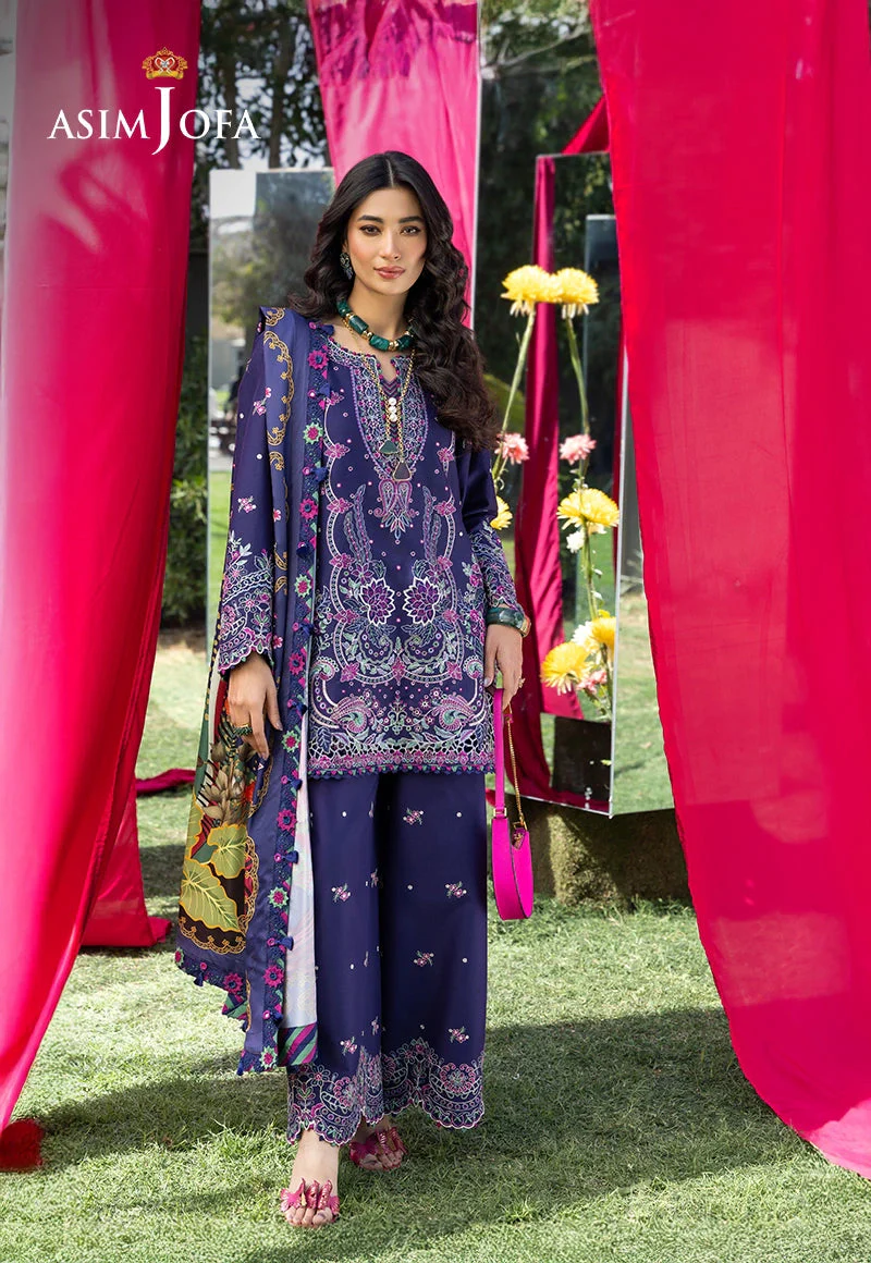 Asimjofa AJULW-03 Luxury Lawn 2026