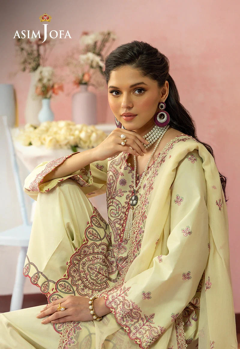 Asimjofa AJULW-09 Luxury Lawn 2026 - Image 2