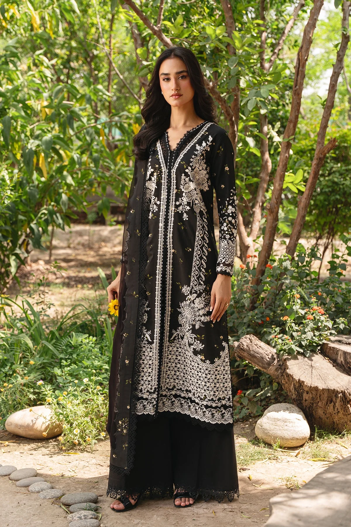 Ayzel Nightveil Whisper Embroidered Lawn Collection 2026