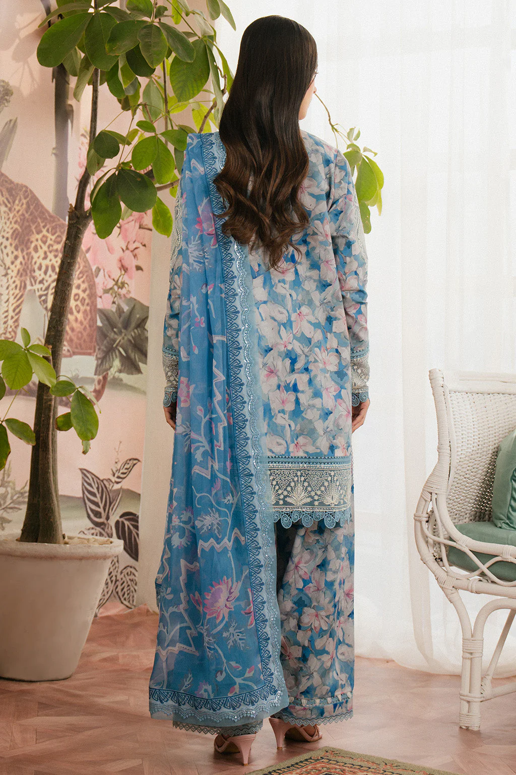 Ayzel Scilla Armelia Printed Lawn 2025 - Image 2