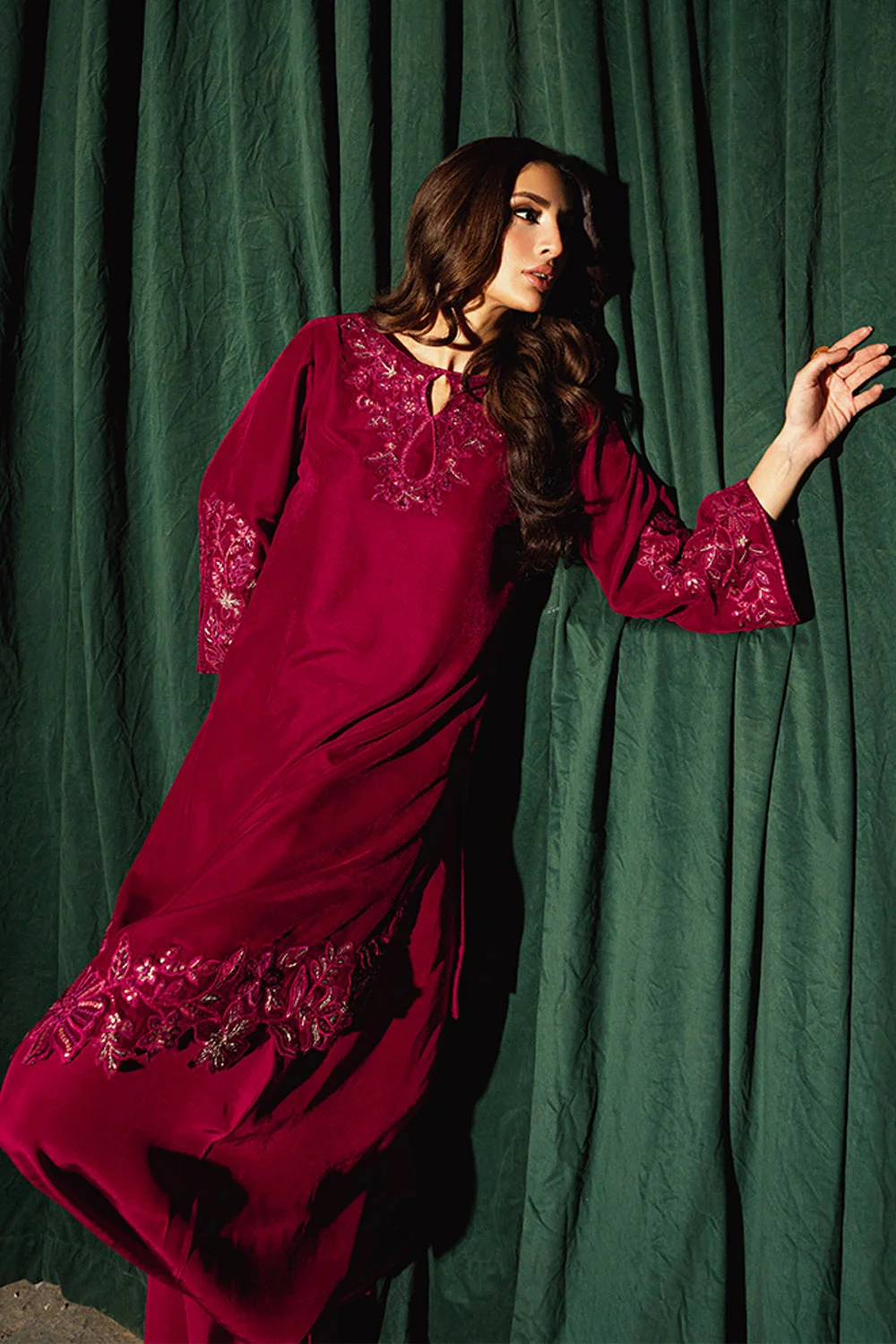 Azure Bombshell - 1 Exclusive Luxury Velvet Collection 2025 - Image 2