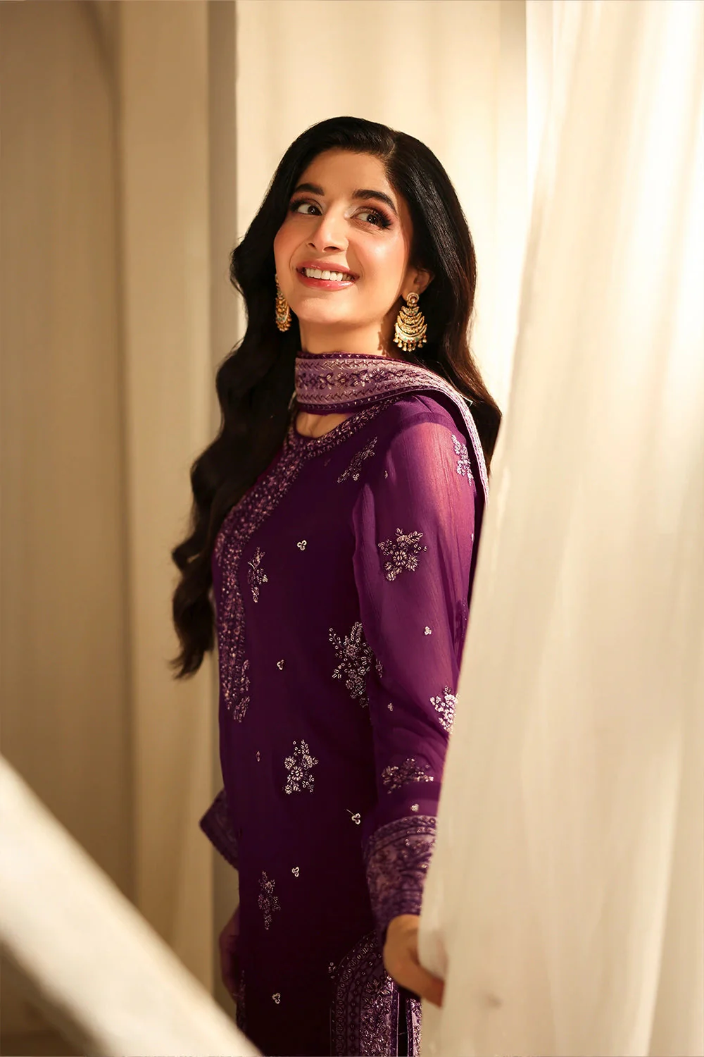 Azure Burgundy-Blossom-2 Luxe Collection 2025 - Image 2