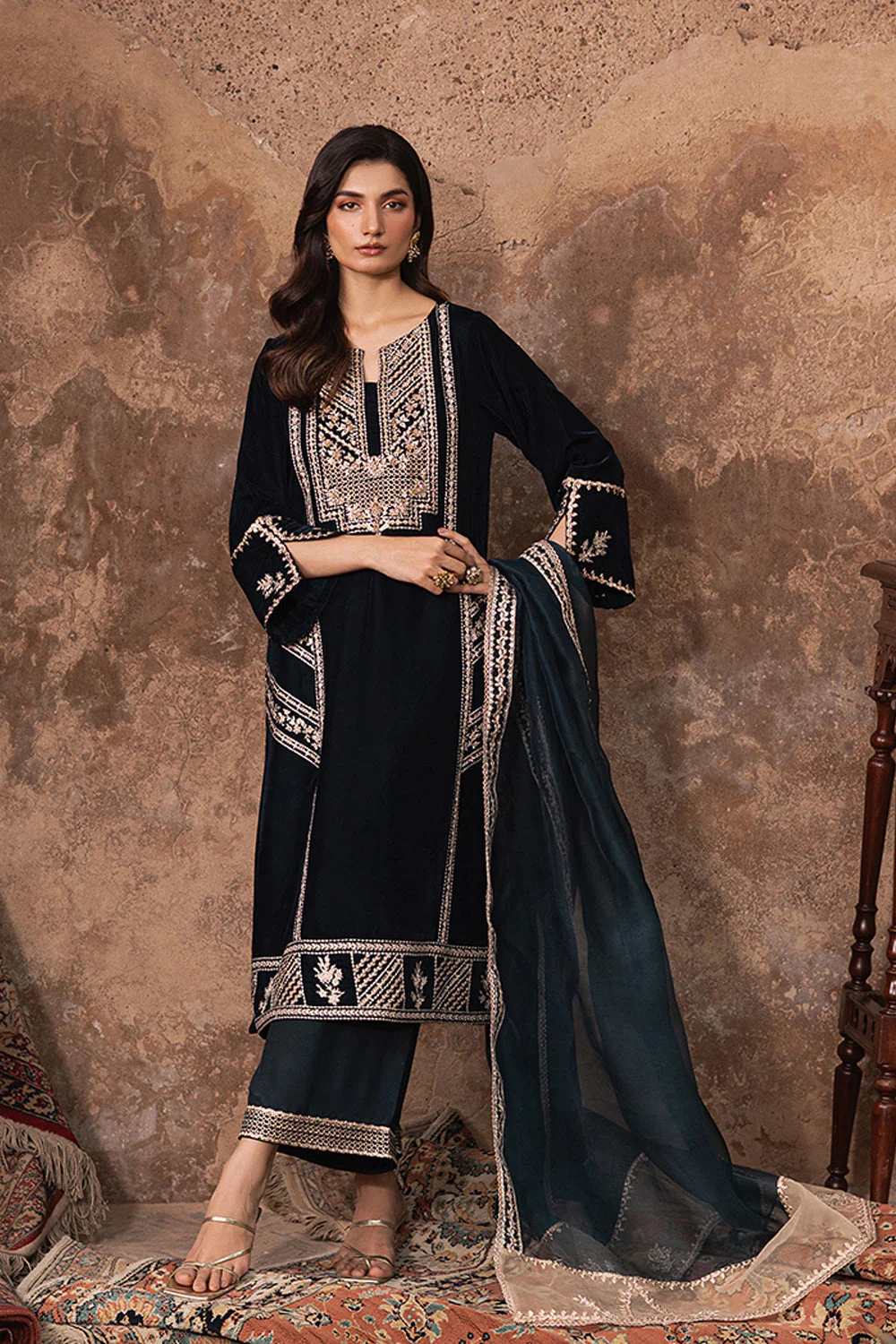 Azure Enchanted Emerald - 2 Exclusive Luxury Velvet Collection 2025