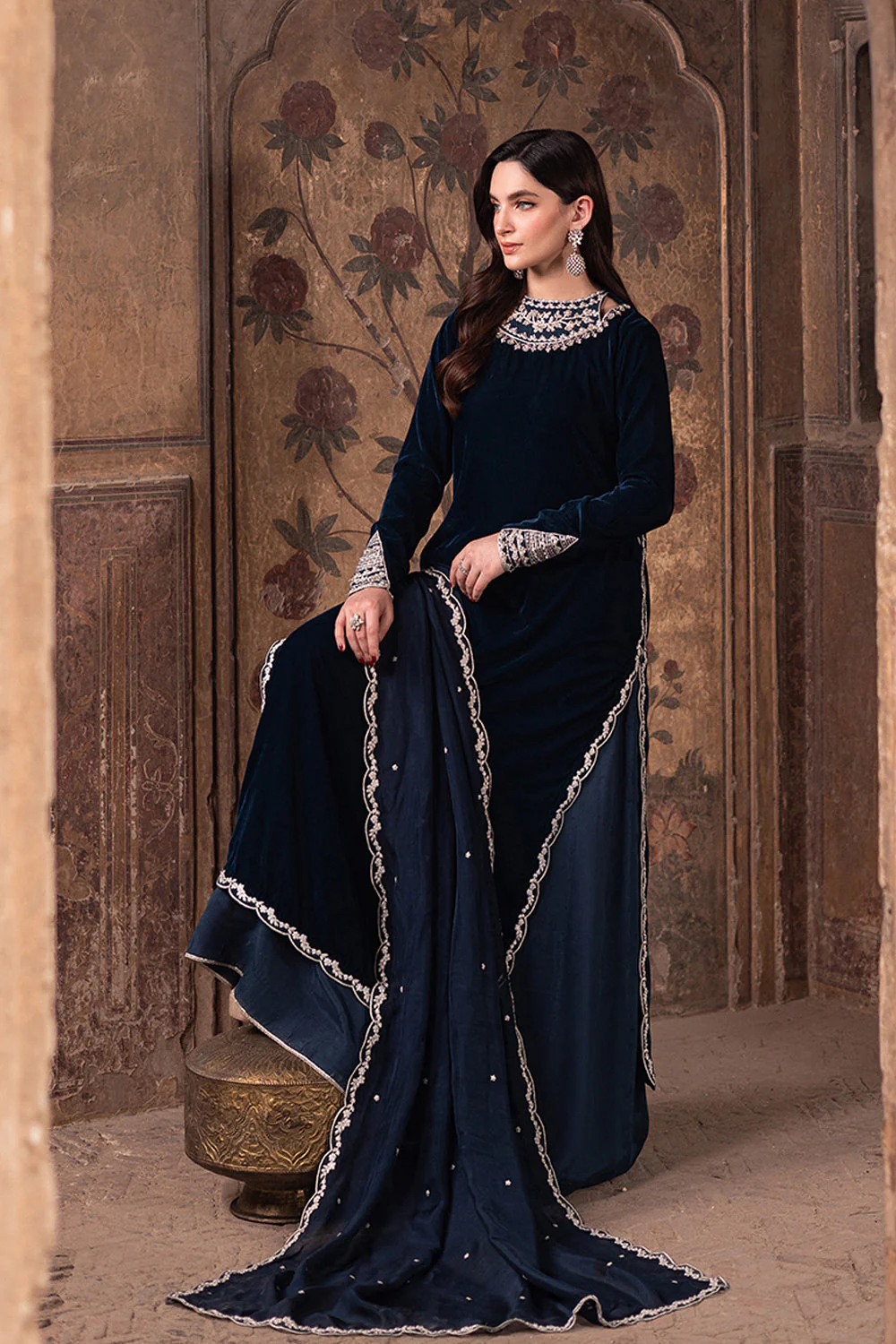 Azure Encharted Ocean - 3 Exclusive Luxury Velvet Collection 2025 - Image 2