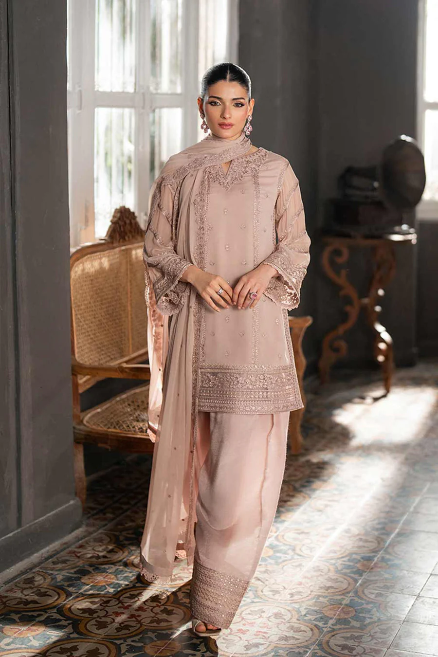 Azure Faded Rouge 2 Eid Luxe Chiffon 2025 - Image 2