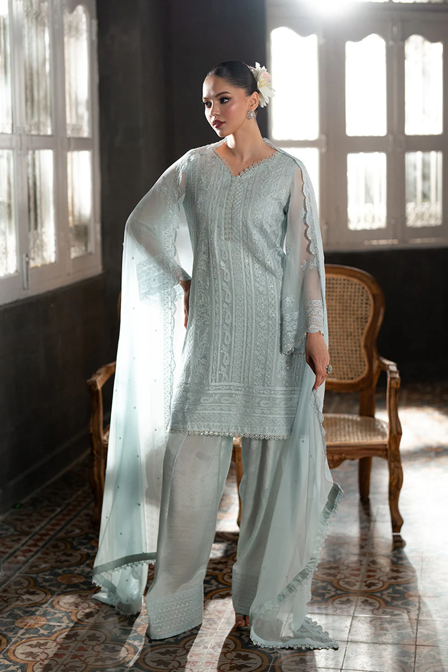 Azure Icy Mist 4 Eid Luxe Chiffon 2025