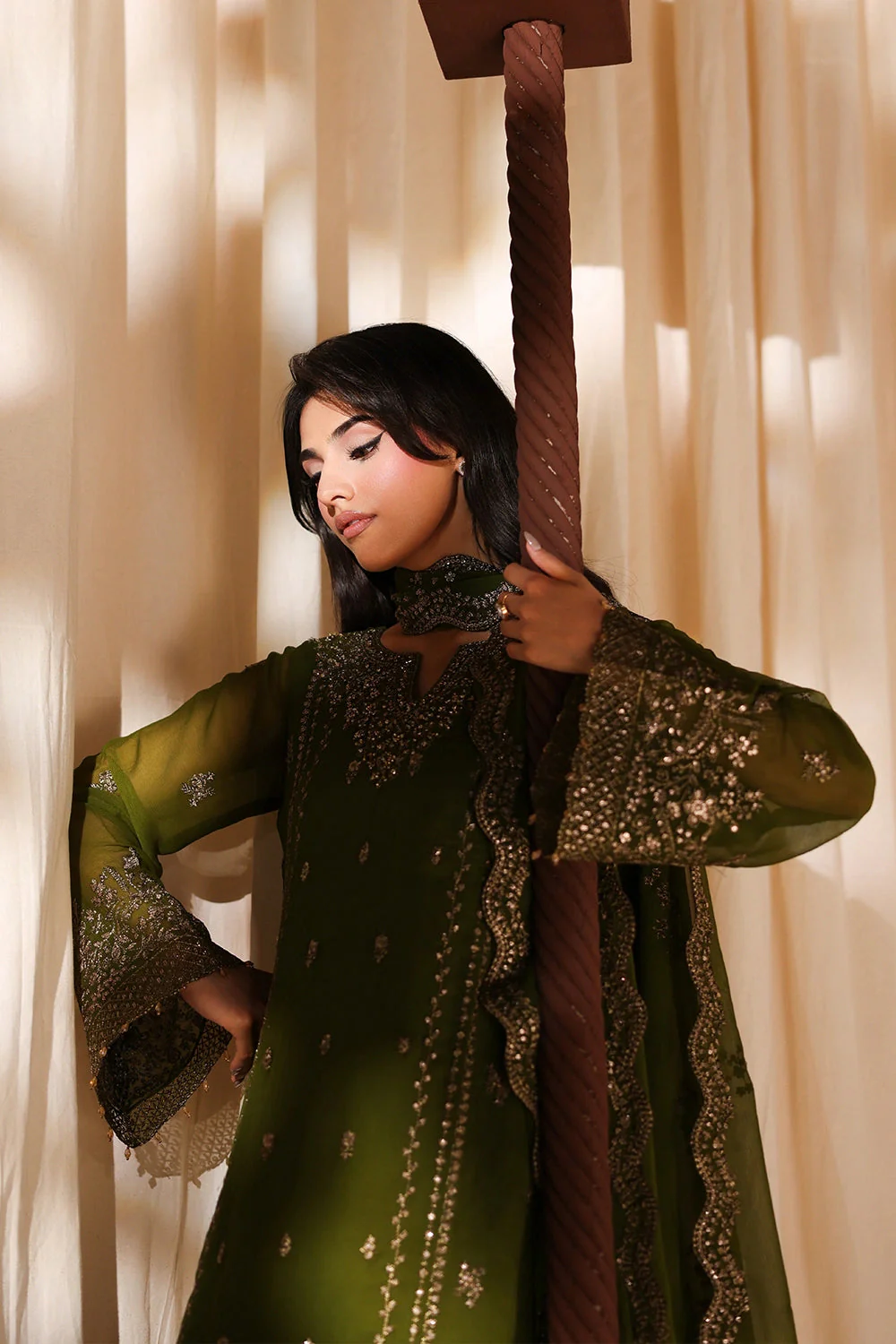 Azure Imperial Olive 4 Luxe Eid Ul Adha Collection 2026 - Image 2