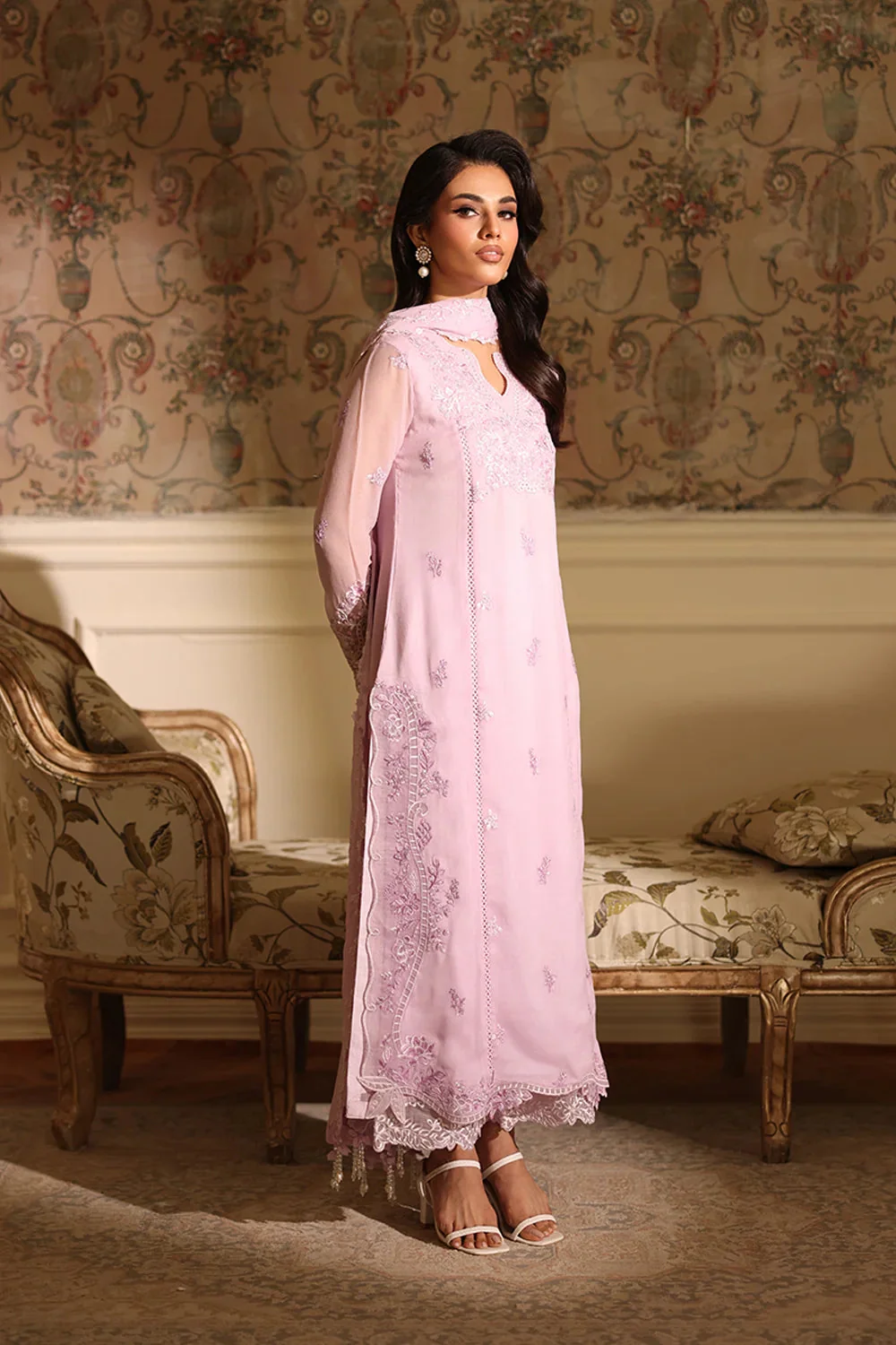 Azure Orchid Whisper Ensembles Pret 2025 - Image 2