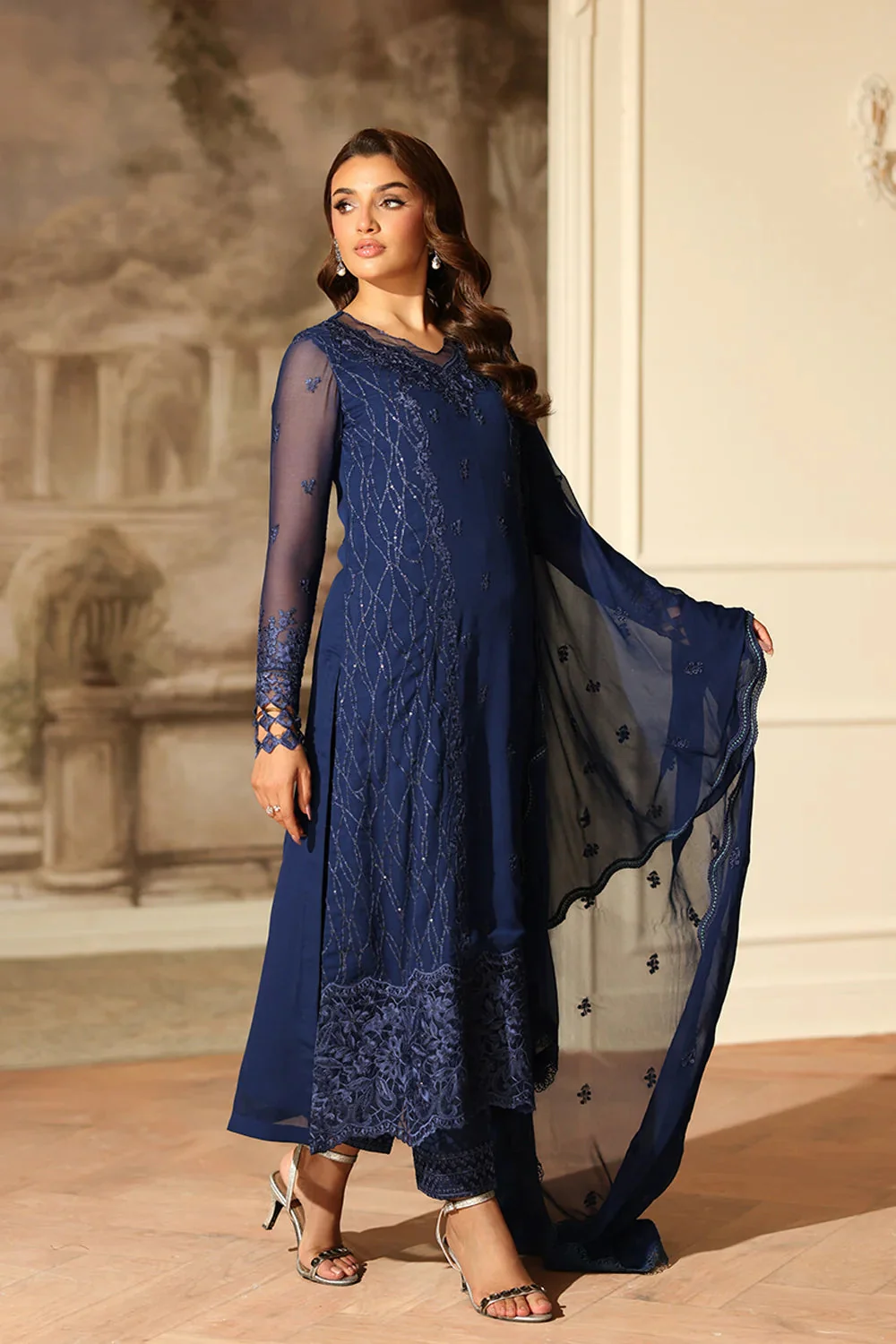 Azure Royal Eclipse Ensembles Pret 2025 - Image 2