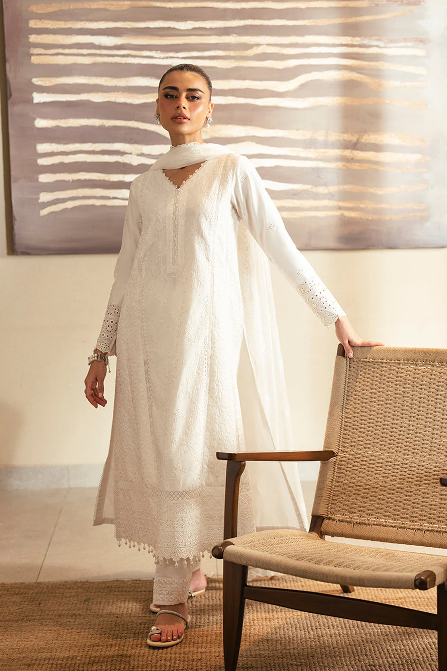 Azure Serene Opal Luxury Lawn 2025 - Image 2