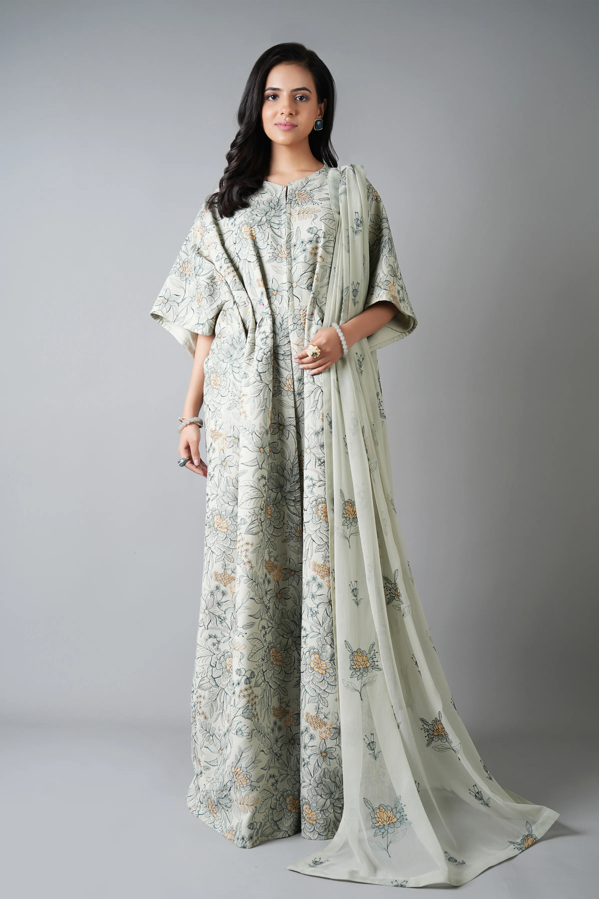 Bareeze Bagh-E-Souz-01-Grey Winter Casual Collection 2025