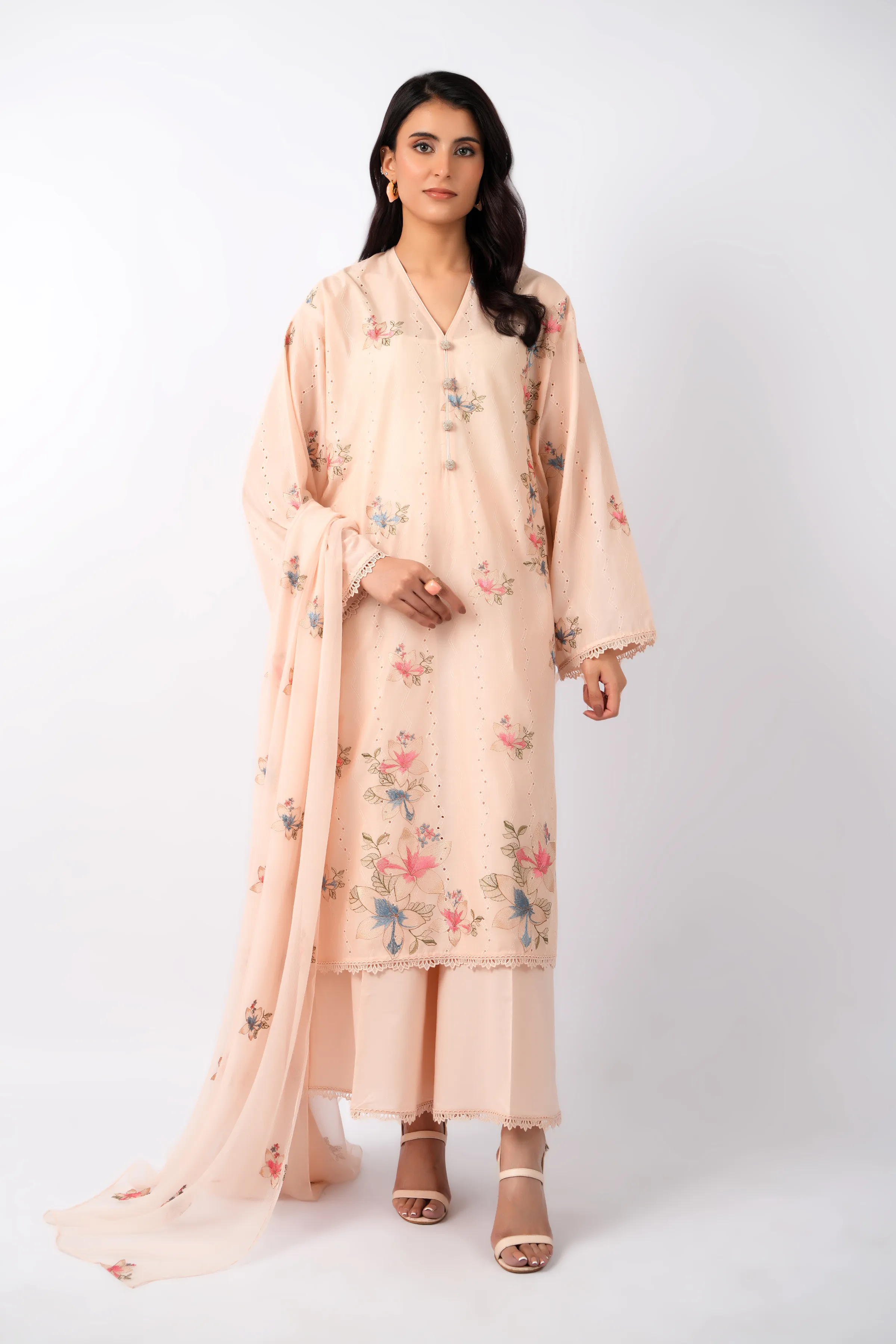 Bareeze CH5054 Cream Summer 34 2026