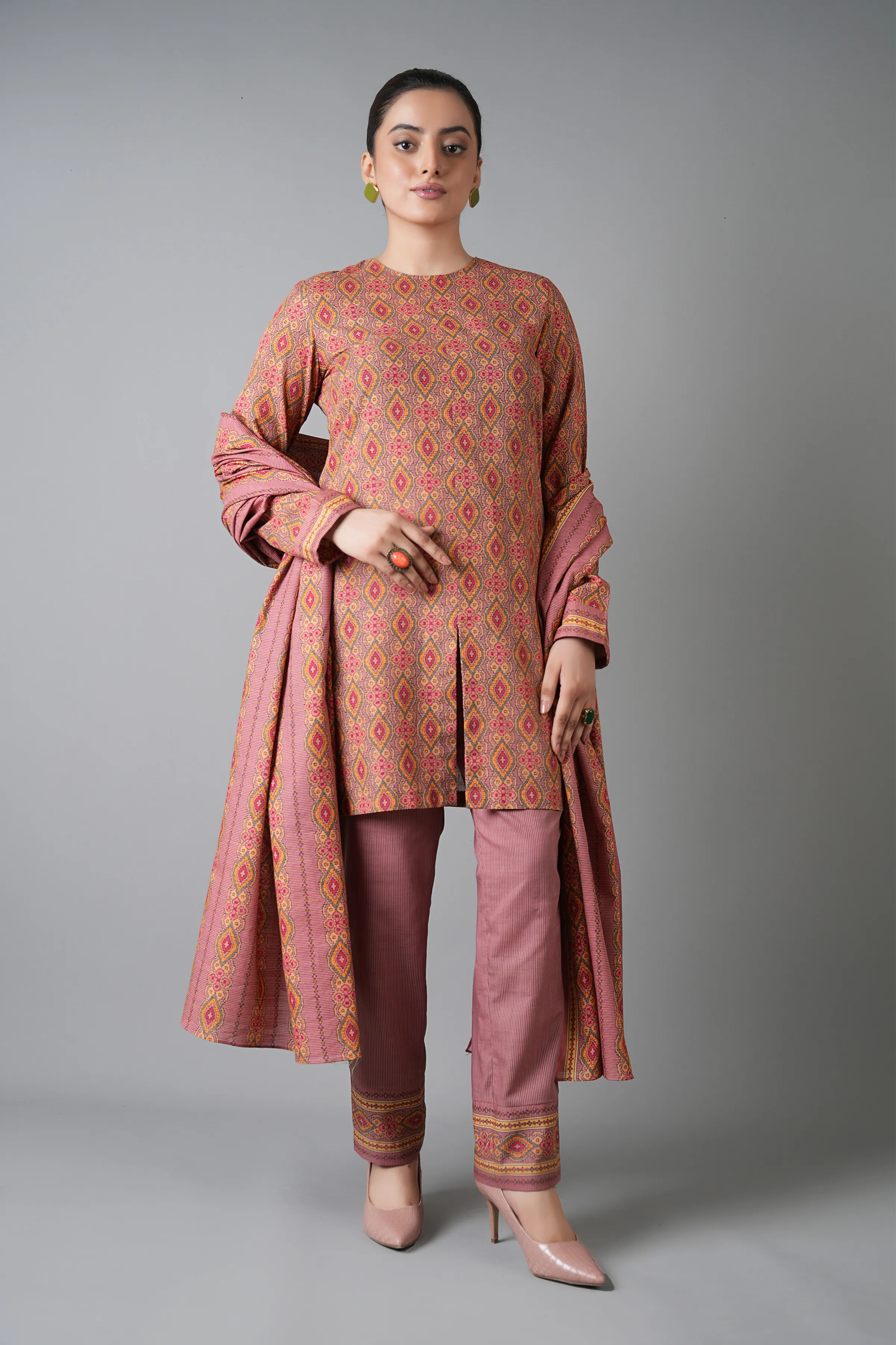 Bareeze Printed-2168 Premium Printed Winter Collection 2025