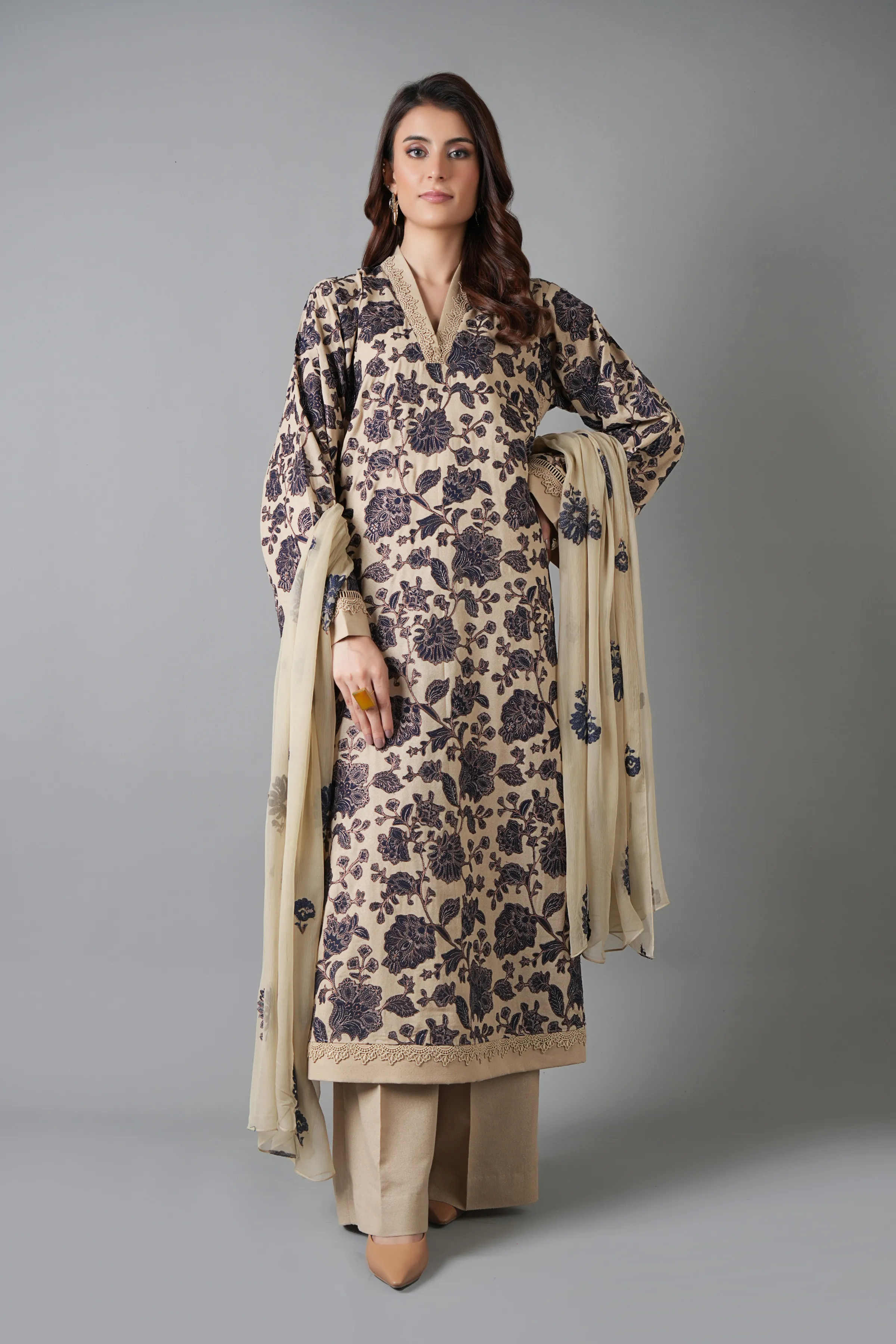 Bareeze Rose Rouge Winter Casual Collection 2025