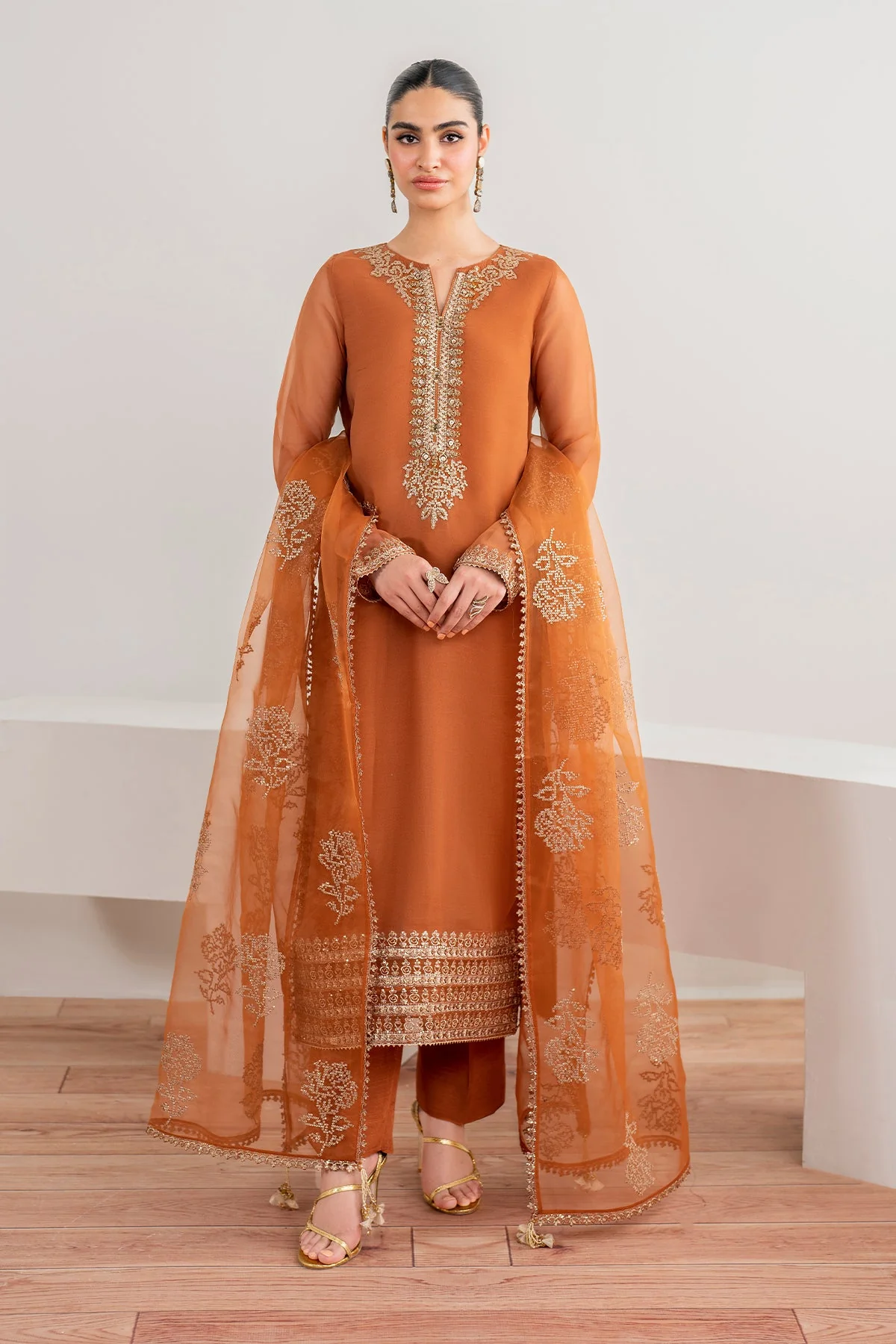 Baroque Embroidered Chiffon PR-987 Formal Pret 2024