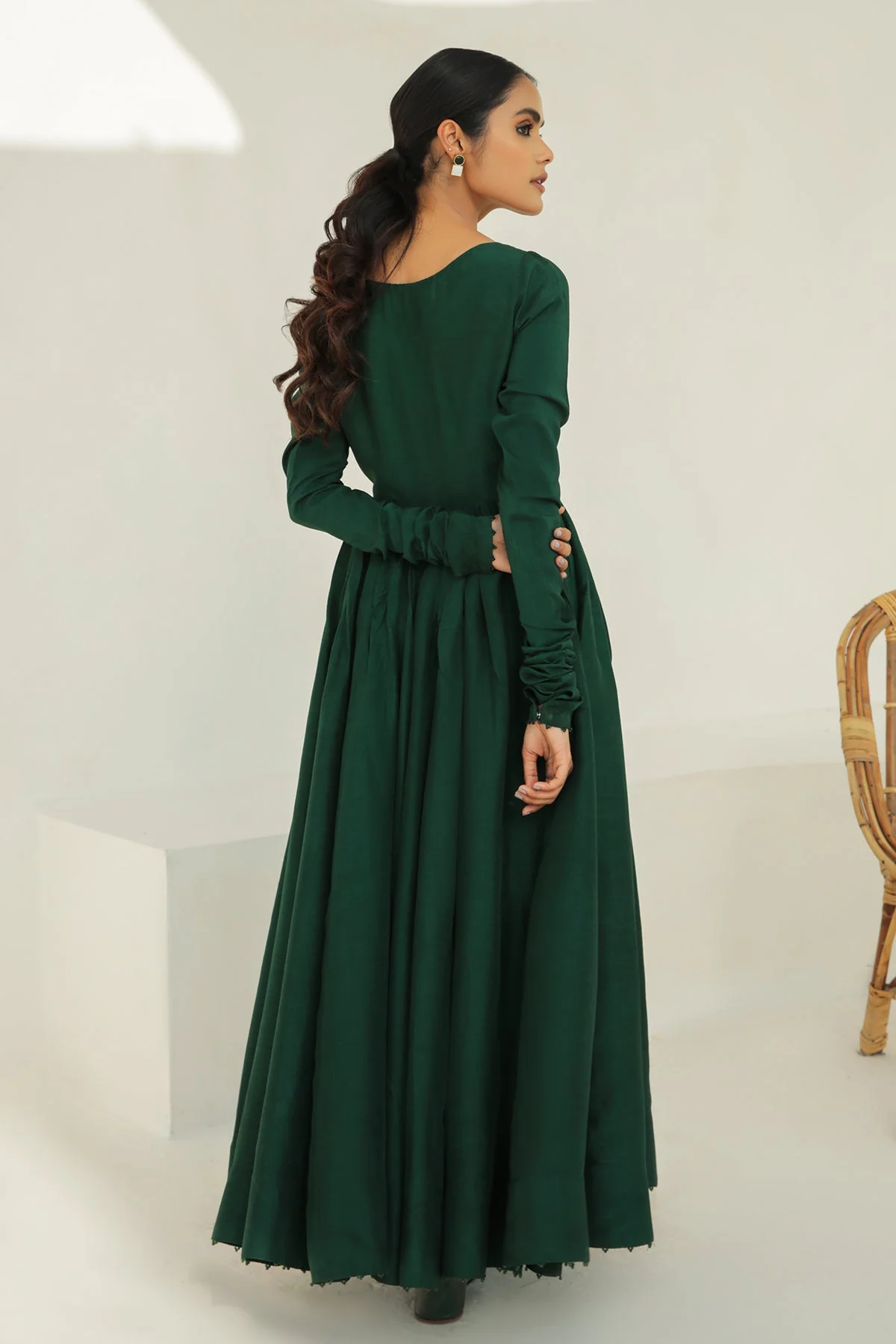 Baroque Solid Silk Suit  PR-718 Formal Pret 2024 - Image 2