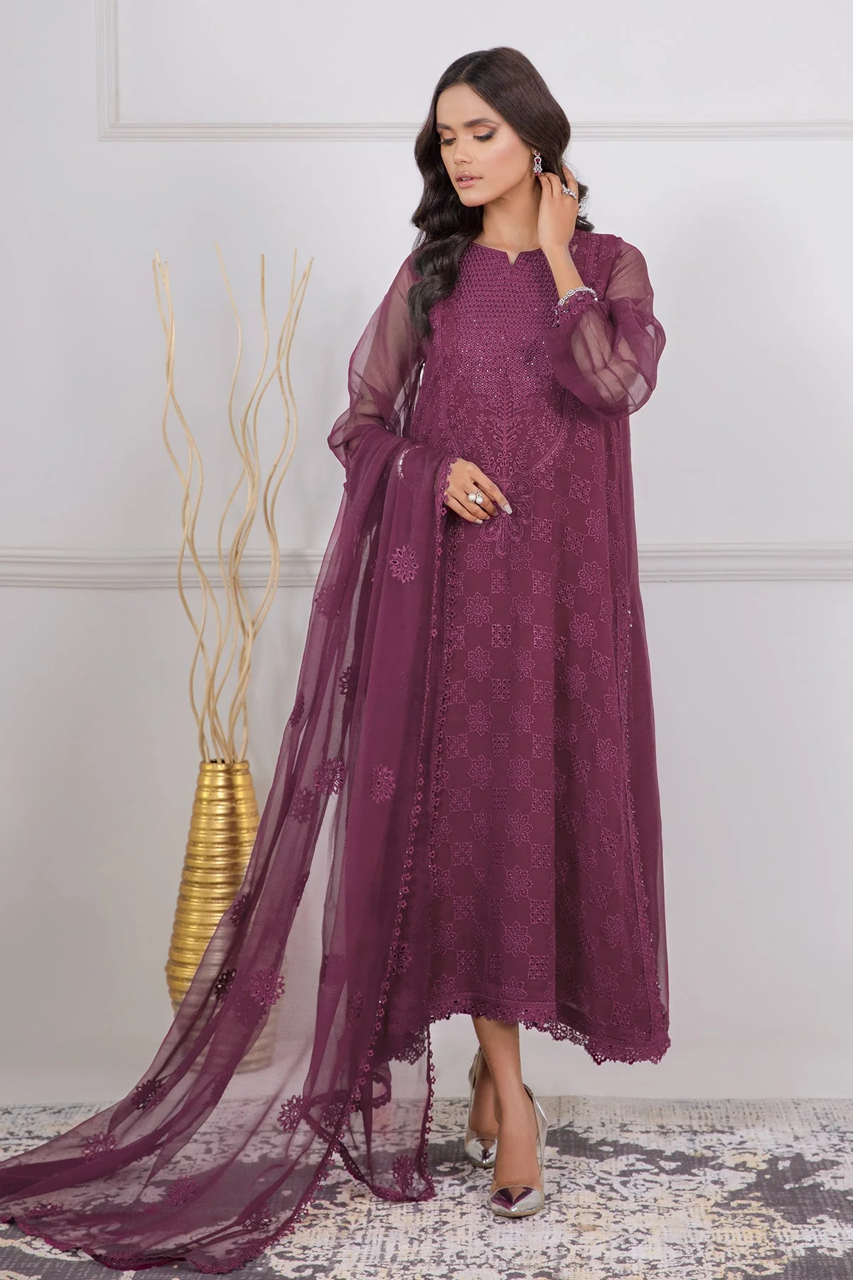 Baroque UF-337 Embroidered Formals 2025